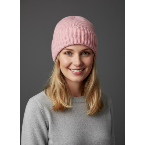 Blush Comfort Knit Beanie