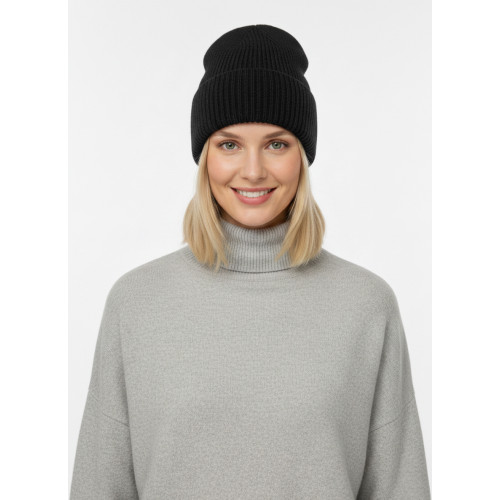Classic Ribbed Knit Beanie – B..