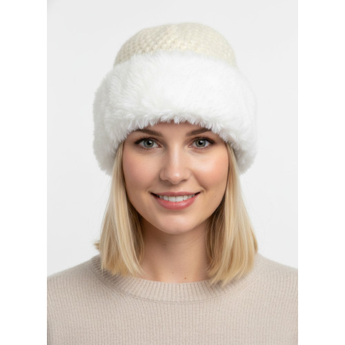 Arctic Luxe Faux Fur Beanie
