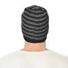 Warmline Blend Finest Wool Men's Stripe Cap Inside Fur