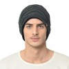 Warmline Blend Finest Wool Men's Reversible Long Cap 