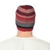 Warmline Blend Finest Wool Men's Stripe Cap Inside Fur 