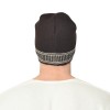 Warmline Blend Finest Wool Men's Stripe Cap Inside Fur