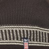 Warmline Blend Finest Wool Men's Stripe Cap Inside Fur