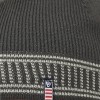 Warmline Blend Finest Wool Men's Stripe Cap Inside Fur