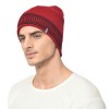 Warmline Blend Finest Wool Men's Stripe Cap Inside Fur