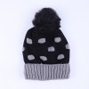 Warmline Finest Wool Kids Cap Inside fur with Pom Pom 