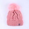 Warmline Finest Wool Kids Cap Inside fur with Pom Pom/