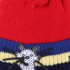 Warmline Finest Wool Kids Cap Inside fur with Pom Pom 