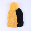 Warmline Finest Wool Kids Cap Inside fur with Pom Pom 