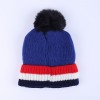 Warmline Finest Wool Kids Cap Inside fur with Pom Pom 