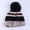 Warmline Finest Wool Kids Cap Inside fur with Pom Pom 