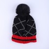 Warmline Finest Wool Kids Cap Inside fur with Pom Pom 