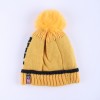 Warmline Finest Wool Kids Cap Inside fur with Pom Pom 