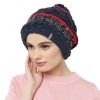 Warmline  Finest Wool Women Fancy Cap Inside Fur 