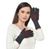 Warmline Women Acro Wool Ladies Stripe Gloves 