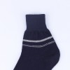 Woolmark 100% Pure Wool Ladies Anckle Stripe Socks