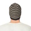 Warmline Blend Finest Wool Men's Stripe Cap Inside Fur