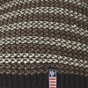 Warmline Blend Finest Wool Men's Stripe Cap Inside Fur