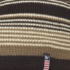 Warmline Blend Finest Wool Men's Stripe Cap Inside Fur 