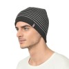 Warmline Blend Finest Wool Men's Stripe Cap Inside Fur