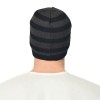 Warmline Finest Wool Men's Fancy Stripe Cap Inside Fur 