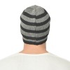 Warmline Finest Wool Men's Fancy Stripe Cap Inside Fur 