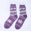 Warmline Blend Finest Wool Antislip Soft Cozy Home Fur Socks