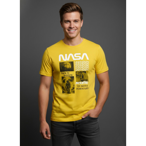 Men’s NASA Graphic Printed Cot..