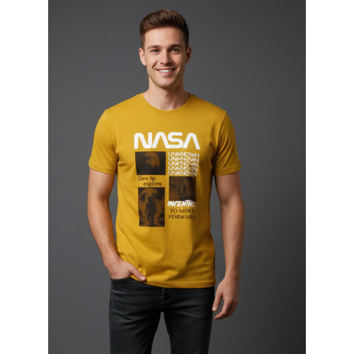 Men’s NASA Graphic Printed Cot..